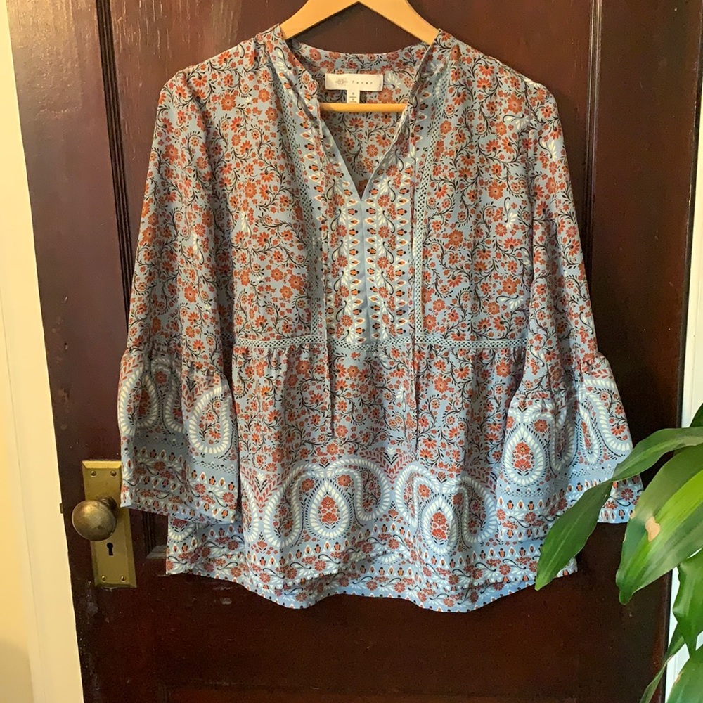 Patterned blouse - Picture 1 of 3